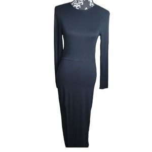 ASOS Black Maxi Dress Sz 8